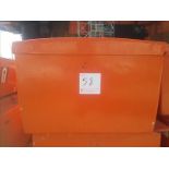 Large lifejacket container with approx. 24 lifejackets