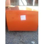 Large lifejacket container with approx. 24 lifejackets