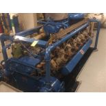 Backup Engine: Hedemora Diesel Type: V12 A/15, Engine No: 565, HP: 1835, Rev/Min 1500, Year: 1979,