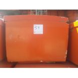 Large lifejacket container with approx. 24 lifejackets