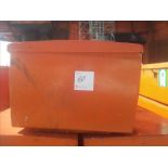 Large lifejacket container with approx. 24 lifejackets