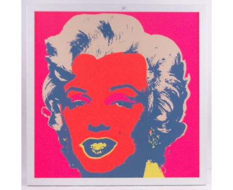 Andy Warhol (1928-1987),Sunday Morning B Edition print, Marilyn Monroe, 36" framed.