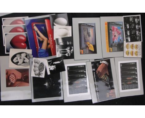 Adrian Flowers (1926-2016),a group of advertising photographs, portrait studies, etc., some laminated, (approx. 50).