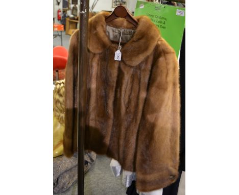 Light brown mink jacket