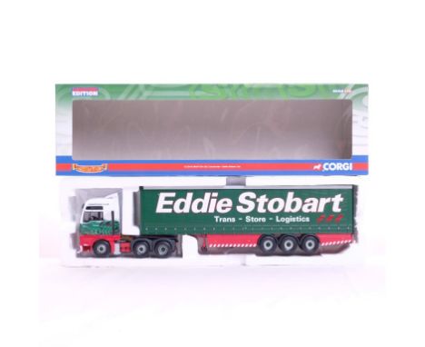  Corgi MAN TGA XXL Curtainside - Eddie Stobart Ltd | Scale: 1:50 | Model Code: CC13415 | Certificate: Yes | Lot Condition: Go