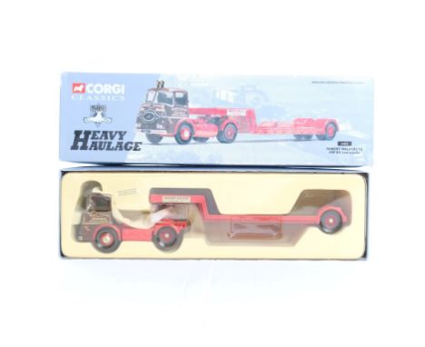  Corgi ERF KV Low Loader - Robert Walker LTD | Scale: 1:50 | Model Code: 31011 | Certificate: Yes | Lot Condition: Good | Mir