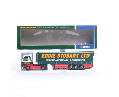  Corgi MAN TGA Curtainside - Eddie Stobart LTD | Scale: 1:50 | Model Code: CC13401 | Certificate: No | Lot Condition: Good | 