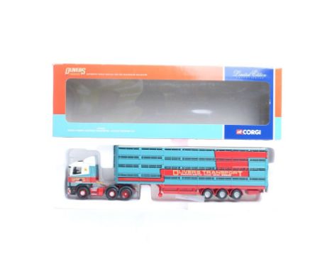  Corgi Scania 4 Serise Livestock Transporter - Olivers Transport LTD | Scale: 1:50 | Model Code: CC12222 | Certificate: Yes |