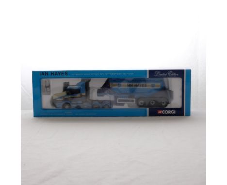  Corgi Scania T-Cab Feldbinder Tanker - Ian Hayes Transport | Scale: 1:50 | Model Code: CC12801 | Certificate: Yes | Lot Cond