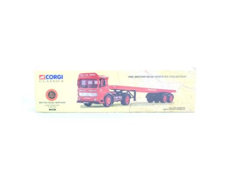  Corgi Leyland Ergomatic Trailer Set - British Road Services | Scale: 1:50 | Model Code: 22101 | Certificate: Yes | Lot Condi