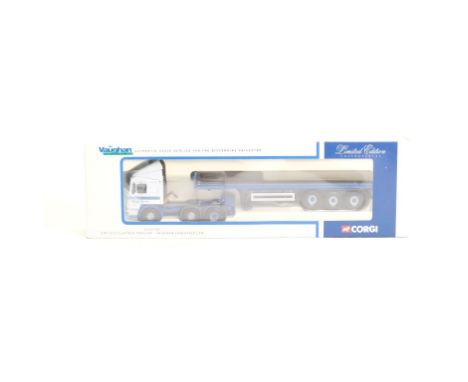  Corgi ERF ECS Flatbed Trailer - Vaughan Logistics LTD | Scale: 1:50 | Model Code: CC12703 | Certificate: Yes | Lot Condition