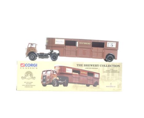  Corgi Seddon Atkinson Horse Transporter Set - Whitbread | Scale: 1:50 | Model Code: 27701 | Certificate: Yes | Lot Condition