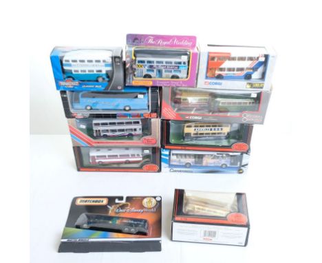  Mixed Job Lot Of 11 Mixed Boxed Models - Diecast Buses & Coaches | Scale: Mixed | Model Code:  | Certificate: N/A | Lot Cond