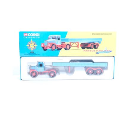  Corgi Scammell Highwayman Dropside Trailer - Pentus Brown | Scale: 1:50 | Model Code: 16201 | Certificate: Yes | Lot Conditi