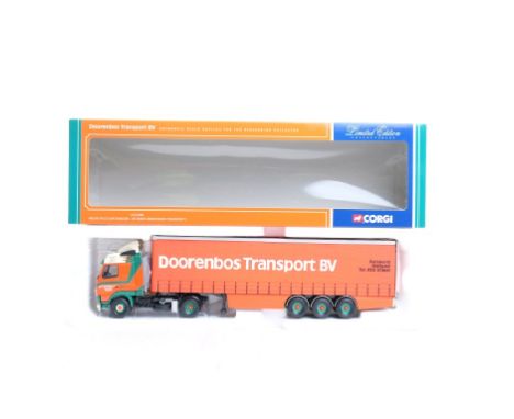  Corgi Volvo FH12 Curtainside - DE Boer (Doorenbos Transport) | Scale: 1:50 | Model Code: CC12408 | Certificate: Yes | Lot Co