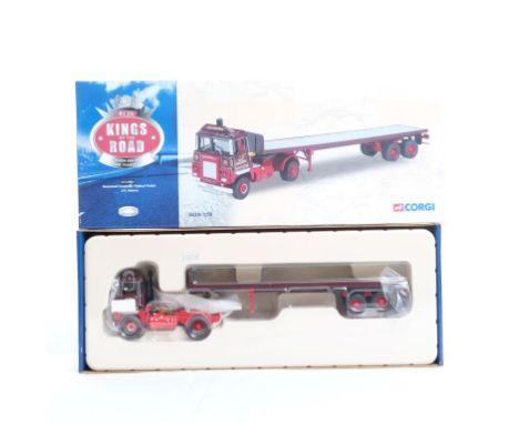  Corgi Scammell Crusader Flatbed Trailer - J.R. Adams | Scale: 1:50 | Model Code: CC12601 | Certificate: Yes | Lot Condition:
