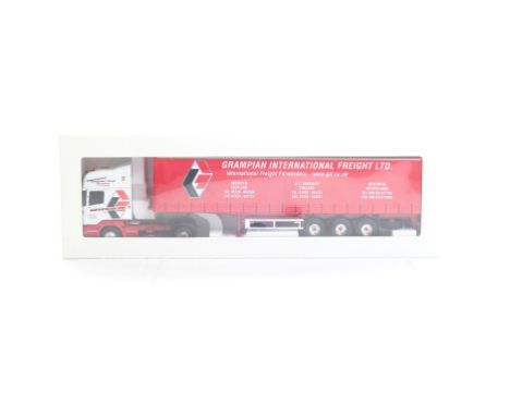  Eligor Scania Series R Topline With Curtainside Trailer - Grampian | Scale: 1:43 | Model Code:  | Certificate: No | Lot Cond