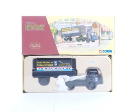  Corgi Simca Cargo Avec remorque - SNCF | Scale: 1:50 | Model Code: EX72914 | Certificate: Yes | Lot Condition: Good | Mirror