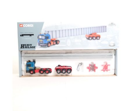  Corgi MAN Tractor Unit Bogie & Bridge Beam Load - I.R. Dunkerley | Scale: 1:50 | Model Code: 76802 | Certificate: Yes | Lot 