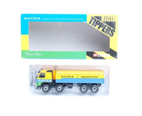  Corgi Volvo FM Aggregate Tipper - W.H. Malcolm LTD | Scale: 1:50 | Model Code: CC13504 | Certificate: Yes | Lot Condition: G