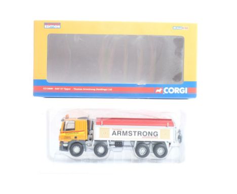  Corgi DAF CF Tipper - Thomas Armstong (Holdings) Ltd | Scale: 1:50 | Model Code: CC13609 | Certificate: Yes | Lot Condition: