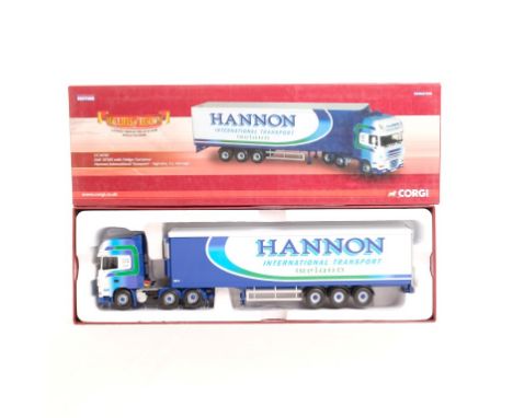  Corgi DAF XF105 With Reefer Trailer - Hannon International Transport | Scale: 1:50 | Model Code: CC14107 | Certificate: Yes 