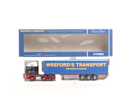  Corgi DAF XF Space Cab Curtainside - S.W. Wreford & Sons LTD | Scale: 1:50 | Model Code: CC13216 | Certificate: Yes | Lot Co