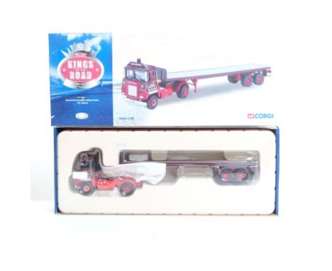  Corgi Scammell Crusader Flatbed Trailer - J.R. Adams | Scale: 1:50 | Model Code: CC12601 | Certificate: Yes | Lot Condition: