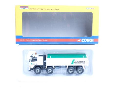  Corgi Volvo FM Aggregate Tipper - L | Scale: 1:50 | Model Code: CC13511 | Certificate: Yes | Lot Condition: Good  | Mirrors: