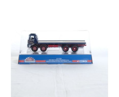  Corgi AEC MkV 8 Wheel Platform Lorry - William Nuttal & Sons Ltd | Scale: 1:50 | Model Code: CC11509 | Certificate: No | Lot