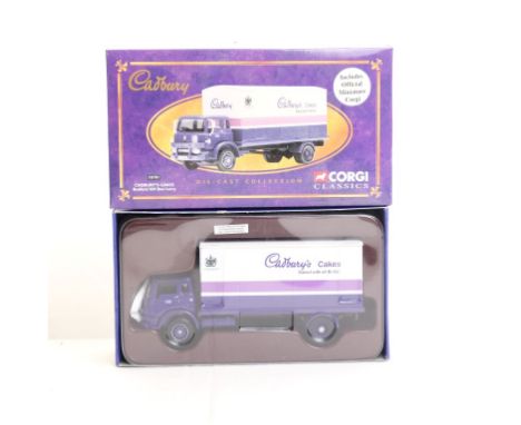  Corgi Bedford KM Box Lorry - Cadbury's Cakes | Scale: 1:50 | Model Code: 18701 | Certificate: Yes | Lot Condition: Good  | M