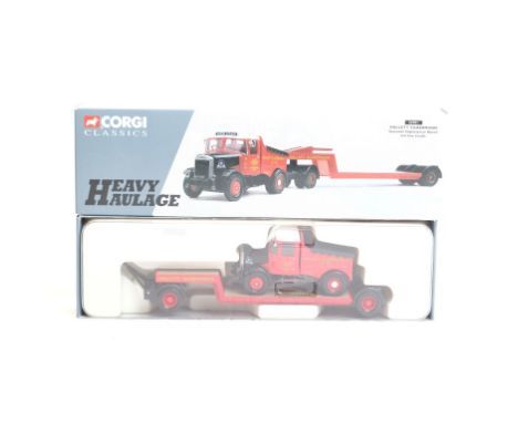  Corgi Scammell Highwayman Ballast & Low Loader - Hallett Silbermann | Scale: 1:50 | Model Code: 16901 | Certificate: Yes | L