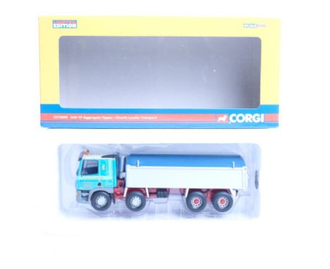  Corgi DAF CF Aggregate Tipper - Charlie Lauder Transport | Scale: 1:50 | Model Code: CC13605 | Certificate: Yes | Lot Condit