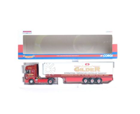  Corgi Scania Topline Fridge Trailer - Edward Gilder & Co | Scale: 1:50 | Model Code: CC12933 | Certificate: Yes | Lot Condit