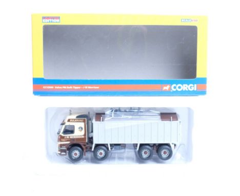  Corgi Volvo FM Bulk Tipper - J W Morrison | Scale: 1:50 | Model Code: CC13509 | Certificate: Yes | Lot Condition: Good  | Mi