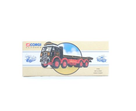  Corgi ERF Flatbed - Eddie Stobart | Scale: 1:50 | Model Code: 97940 | Certificate: Yes | Lot Condition: Good | Mirrors: Atta