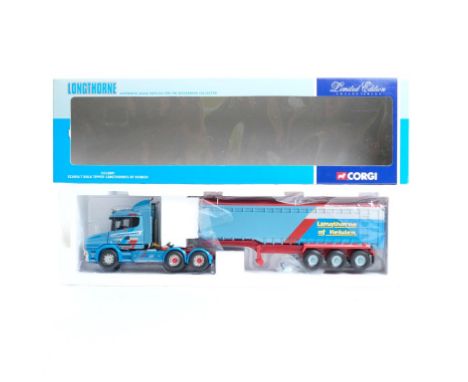  Corgi Scania T Bulk Tipper - Longthornes Of Heben | Scale: 1:50 | Model Code: CC12809 | Certificate: Yes | Lot Condition: Go