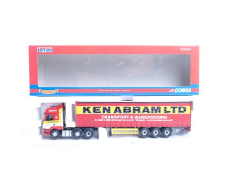 Corgi Foden Alpha Curtainside - Ken Abrams LTD | Scale: 1:50 | Model Code: CC13907 | Certificate: Yes | Lot Condition: Good 