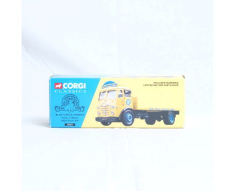  Corgi Foden 4 Wheel Rigid Truck Set - Blue Circle Cement | Scale: 1:50 | Model Code: 12501 | Certificate: Yes | Lot Conditio