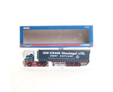 Corgi Volvo FM Curtainside - Ian Craig (Haulage) Ltd | Scale: 1:50 | Model Code: CC13512 | Certificate: Yes | Lot Condition: