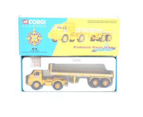  Corgi Bedford S Artic Trailer & Pallets (Twin Axle) J.W. Richards | Scale: 1:50 | Model Code: 19802 | Certificate: Yes | Lot