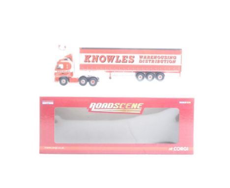  Corgi Volvo FH Curtainside - Knowles Transport LTD | Scale: 1:76 | Model Code: CC18005 | Certificate: Yes | Lot Condition: G