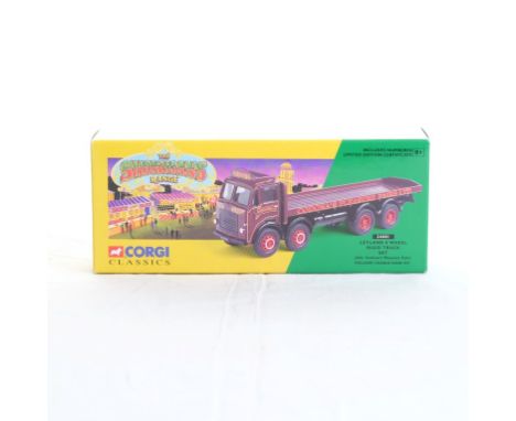  Corgi Leyland 8 Wheel Rigid Truck Set - John Codona's Pleasure Fairs | Scale: 1:50 | Model Code: 24401 | Certificate: Yes | 