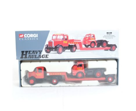  Corgi Scammell Articulated - Bedford S Articulated & Low Loader Set | Scale: 1:50 | Model Code: 31004 | Certificate: Yes | L