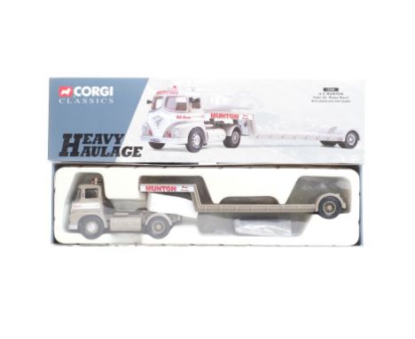  Corgi Foden S21 'Mickey Mouse' Articulated & Low Loader - G C Munton | Scale: 1:50 | Model Code: 13501 | Certificate: No | L