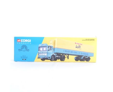  Corgi AEC Refrigerated Box Trailer - C Walker & Sons LTD | Scale: 1:50 | Model Code: 21401 | Certificate: Yes | Lot Conditio