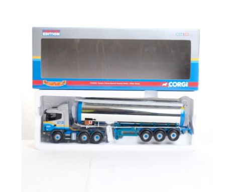  Corgi Scania 4 Series General Purpose Tanker - Stiller Group | Scale: 1:50 | Model Code: CC12224 | Certificate: Yes | Lot Co