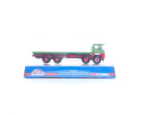  Corgi Guy Invincible 8 Wheel Platform Lorry - Frederick Ray Ltd | Scale: 1:50 | Model Code: CC11704 | Certificate: No | Lot 