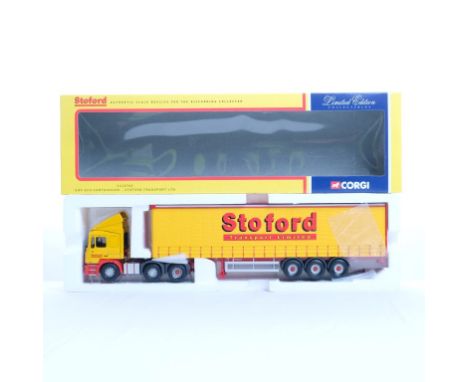  Corgi ERF ECS Curtainside - Stoford Transport Ltd | Scale: 1:50 | Model Code: CC12702 | Certificate: Yes | Lot Condition: Go