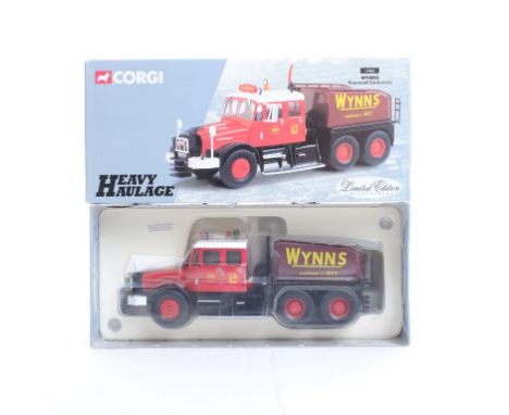  Corgi Scammell Contractor - Wynns | Scale: 1:50 | Model Code: 17903 | Certificate: Yes | Lot Condition: Good | Mirrors: Yes